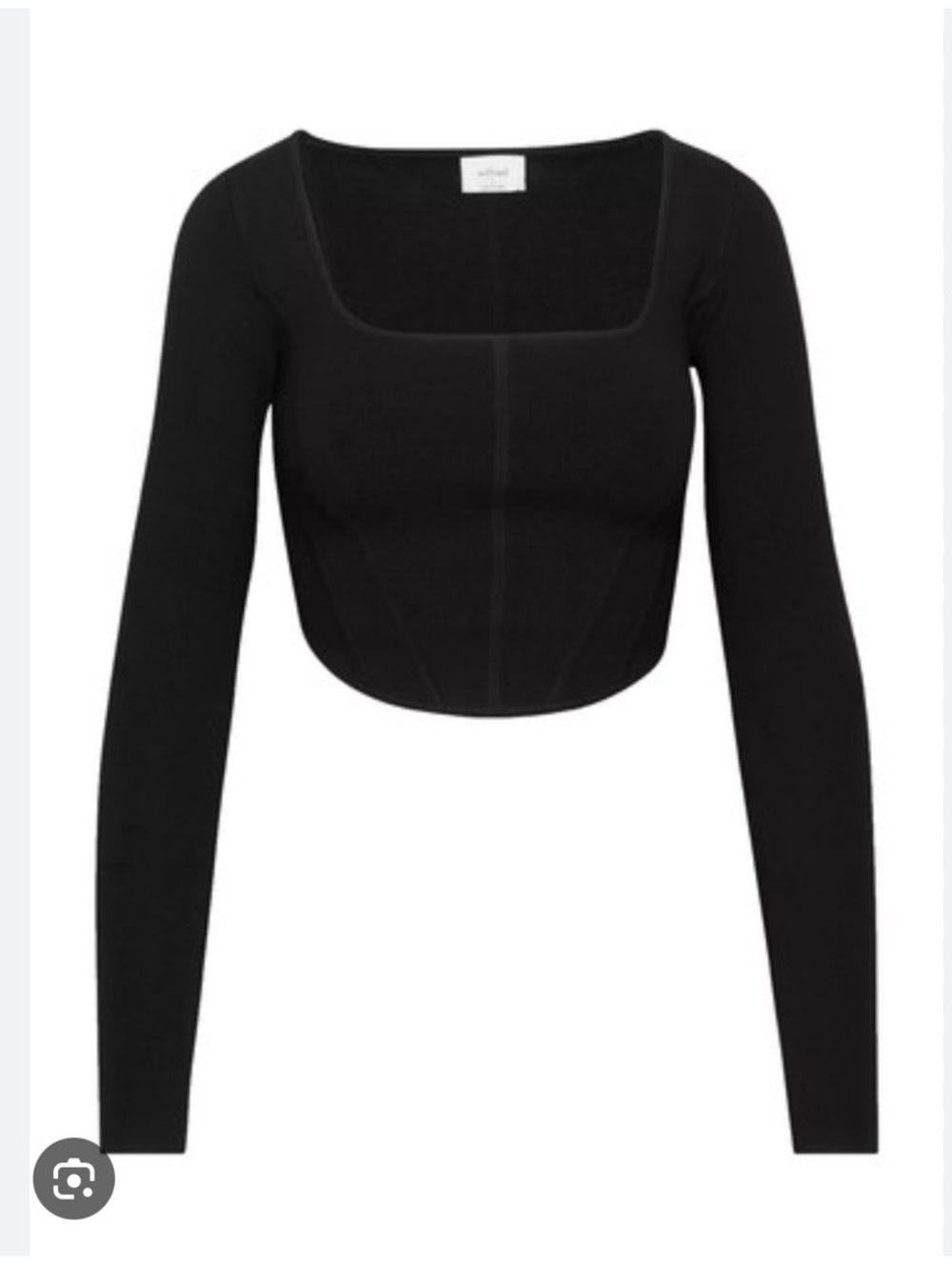 Aritzia Wilfred Natalie Sweater, Black. Small